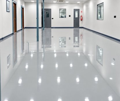 Industrial Epoxy Flooring Application