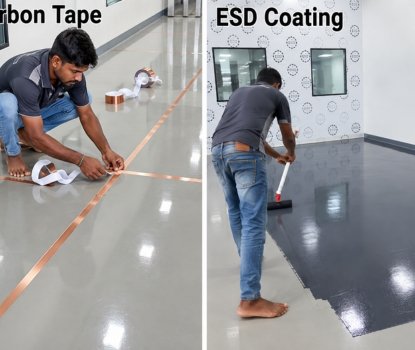R.C. Surface Coating Factory Flooring
